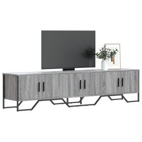 Mueble de TV madera de ingeniería gris Sonoma 180x34x41 cm en Muebles TV | Comprar online en Foru.es