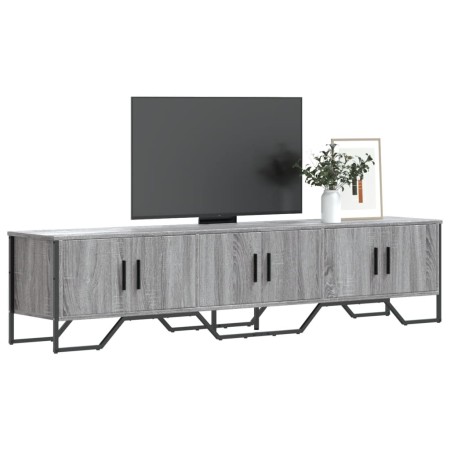 Mueble de TV madera de ingeniería gris Sonoma 180x34x41 cm en Muebles TV | Comprar online en Foru.es