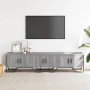 Mueble de TV madera de ingeniería gris Sonoma 180x34x41 cm en Muebles TV | Comprar online en Foru.es