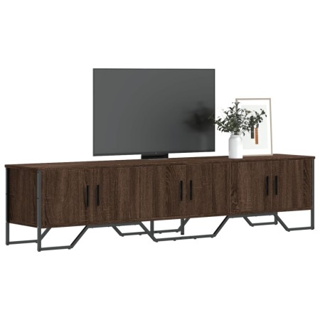 Mueble de TV madera de ingeniería roble marrón 180x34x41 cm en Muebles TV | Comprar online en Foru.es