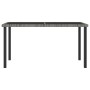 Juego de comedor para jardín 5 piezas ratán sintético gris de vidaXL, Conjuntos de jardín - Ref: Foro24-3065701, Precio: 351,...