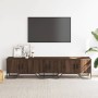 Mueble de TV madera de ingeniería roble marrón 180x34x41 cm en Muebles TV | Comprar online en Foru.es