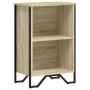 Estantería madera de ingeniería roble Sonoma 50x31x74,5 cm en Librerías y estanterías | Comprar online en Foru.es