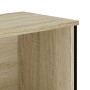 Estantería madera de ingeniería roble Sonoma 50x31x74,5 cm en Librerías y estanterías | Comprar online en Foru.es