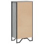 Estantería de madera de ingeniería gris Sonoma 50x31x106 cm en Librerías y estanterías | Comprar online en Foru.es