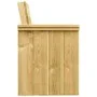 Comedor de jardín 7 pzas con cojines madera de pino impregnada de vidaXL, Conjuntos de jardín - Ref: Foro24-3065733, Precio: ...