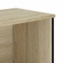 Estantería madera de ingeniería roble Sonoma 80x31x74,5 cm en Librerías y estanterías | Comprar online en Foru.es