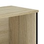 Zapatero de madera de ingeniería roble Sonoma 90x38x45,5 cm en Zapateros y organizadores de calzado | Comprar online en Foru.es