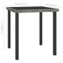 Juego de comedor para jardín 5 piezas ratán sintético gris de vidaXL, Conjuntos de jardín - Ref: Foro24-3065700, Precio: 286,...