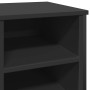 Zapatero de madera de ingeniería negro 90x38x61,5 cm en Zapateros y organizadores de calzado | Comprar online en Foru.es