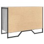 Zapatero de madera de ingeniería gris Sonoma 90x38x61,5 cm en Zapateros y organizadores de calzado | Comprar online en Foru.es