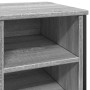 Zapatero de madera de ingeniería gris Sonoma 90x38x61,5 cm en Zapateros y organizadores de calzado | Comprar online en Foru.es