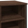 Zapatero de madera de ingeniería roble ahumado 90x38x61,5 cm en Zapateros y organizadores de calzado | Comprar online en Foru.es