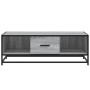 Mesa de centro madera ingeniería metal gris Sonoma 100x57x35 cm en Mesas de centro | Comprar online en Foru.es