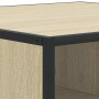 Mesa de centro madera y metal roble Sonoma 60,5x60,5x30 cm en Mesas de centro | Comprar online en Foru.es