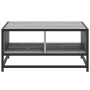 Mesa de centro madera y metal gris Sonoma 60,5x60,5x30 cm en Mesas de centro | Comprar online en Foru.es