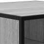 Mesa de centro madera y metal gris Sonoma 60,5x60,5x30 cm en Mesas de centro | Comprar online en Foru.es