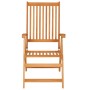 Sillas de jardín 4 uds madera maciza de teca con cojines beige de vidaXL, Sillas de jardín - Ref: Foro24-3065533, Precio: 504...