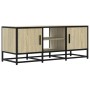 Mueble TV metal y madera ingeniería roble Sonoma 100x35x41 cm en Muebles TV | Comprar online en Foru.es