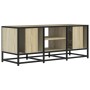 Mueble TV metal y madera ingeniería roble Sonoma 100x35x41 cm en Muebles TV | Comprar online en Foru.es