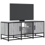 Mueble TV metal y madera ingeniería gris Sonoma 100x35x41 cm en Muebles TV | Comprar online en Foru.es