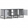 Mueble TV metal y madera ingeniería gris Sonoma 100x35x41 cm en Muebles TV | Comprar online en Foru.es