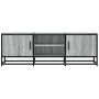 Mueble TV madera ingeniería y metal gris Sonoma 120x35x41 cm en Muebles TV | Comprar online en Foru.es