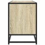 Mueble TV metal y madera ingeniería roble Sonoma 150x35x41 cm en Muebles TV | Comprar online en Foru.es
