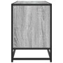 Mueble TV madera ingeniería y metal gris Sonoma 150x35x41 cm en Muebles TV | Comprar online en Foru.es