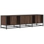 Mueble TV metal y madera ingeniería marrón roble 150x35x41 cm en Muebles TV | Comprar online en Foru.es