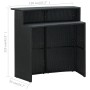 Set muebles de bar para jardín 3 piezas y cojines negro de vidaXL, Conjuntos de jardín - Ref: Foro24-3064881, Precio: 355,51 ...