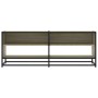 Mueble TV metal y madera ingeniería roble Sonoma 120,5x40x46 cm en Muebles TV | Comprar online en Foru.es