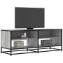 Mueble TV metal y madera ingeniería gris Sonoma 120,5x40x46 cm en Muebles TV | Comprar online en Foru.es