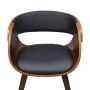 Sillas de comedor 6 unidades cuero sintético marrón de vidaXL, Sillas de comedor - Ref: Foro24-270045, Precio: 1,00 €, Descue...
