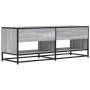 Mueble TV metal y madera ingeniería gris Sonoma 120,5x40x46 cm en Muebles TV | Comprar online en Foru.es