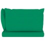 Sofá de jardín de palets de 2 plazas con cojines verde de vidaXL, Conjuntos de jardín - Ref: Foro24-3067277, Precio: 125,20 €...