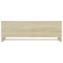 Armario de madera contrachapada roble Sonoma 100x32,5x35 cm de vidaXL, Armarios roperos - Ref: Foro24-808236, Precio: 48,17 €...