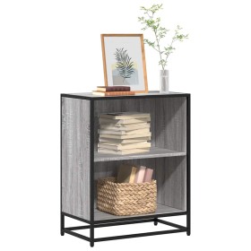 Estantería madera ingeniería gris sonoma 60x35x76 cm en Librerías y estanterías | Comprar online en Foru.es