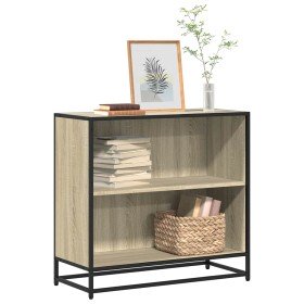 Estantería madera ingeniería color roble 80,5x35x76 cm en Librerías y estanterías | Comprar online en Foru.es