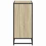 Estantería madera ingeniería color roble 80,5x35x76 cm en Librerías y estanterías | Comprar online en Foru.es