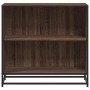 Armario de madera de ingeniería roble oscuro 80,5x35x76 cm en Librerías y estanterías | Comprar online en Foru.es