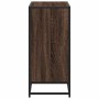 Armario de madera de ingeniería roble oscuro 80,5x35x76 cm en Librerías y estanterías | Comprar online en Foru.es