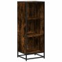 Estantería madera ingeniería color roble ahumado 40x35x107,5 cm en Librerías y estanterías | Comprar online en Foru.es