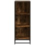 Estantería madera ingeniería color roble ahumado 40x35x107,5 cm en Librerías y estanterías | Comprar online en Foru.es