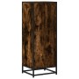 Estantería madera ingeniería color roble ahumado 40x35x107,5 cm en Librerías y estanterías | Comprar online en Foru.es