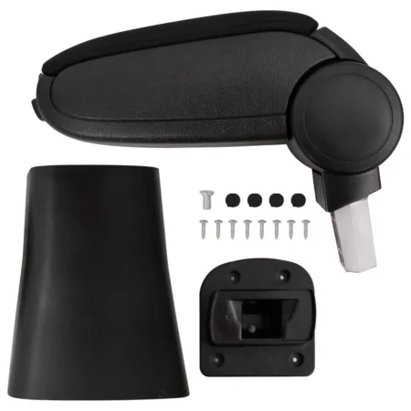 Reposabrazos para coche ABS negro 16x36x(41-57) cm de vidaXL, Asientos para vehículos motorizados - Ref: Foro24-154663, Preci...