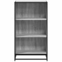 Estantería madera ingeniería gris sonoma 60x35x107,5 cm en Librerías y estanterías | Comprar online en Foru.es