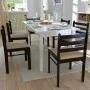 Sillas de comedor 6 unidades madera maciza y terciopelo marrón de vidaXL, Sillas de comedor - Ref: Foro24-272091, Precio: 259...