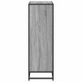 Estantería madera ingeniería gris sonoma 80,5x35x107,5 cm en Librerías y estanterías | Comprar online en Foru.es