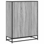 Estantería madera ingeniería gris sonoma 80,5x35x107,5 cm en Librerías y estanterías | Comprar online en Foru.es